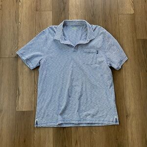 Vineyard Vines | Island Polo | Blue & white stripe